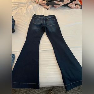 Kancan high rise bell bottom jeans